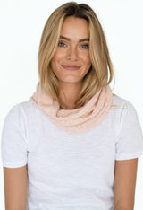 Humidity Lifestyle Clothing - Winter PETAL PINK SIMPLE SNOOD