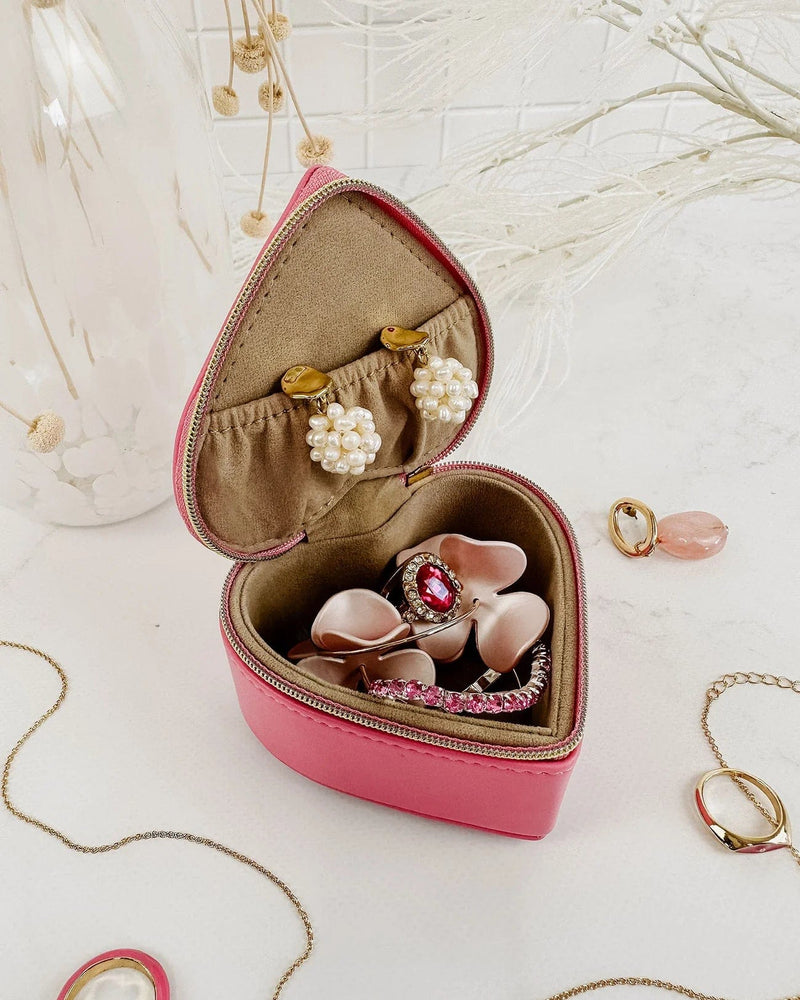 Louenhide Accessories Pink Valerie Jewellery Box