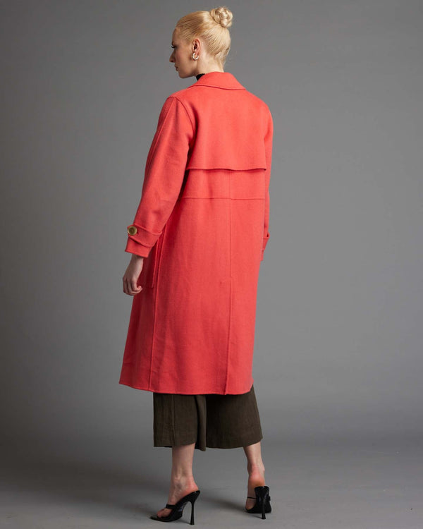 Fate+Becker Clothing - Winter Wuthering Belted Wrap Trench Coat