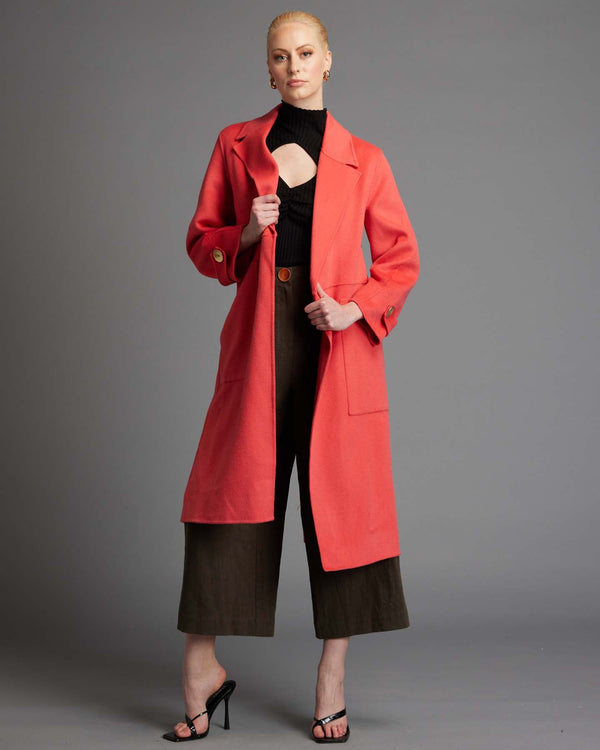 Fate+Becker Clothing - Winter Wuthering Belted Wrap Trench Coat